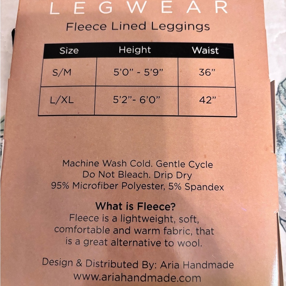 Aria Black Leggings - Picture 5 of 7